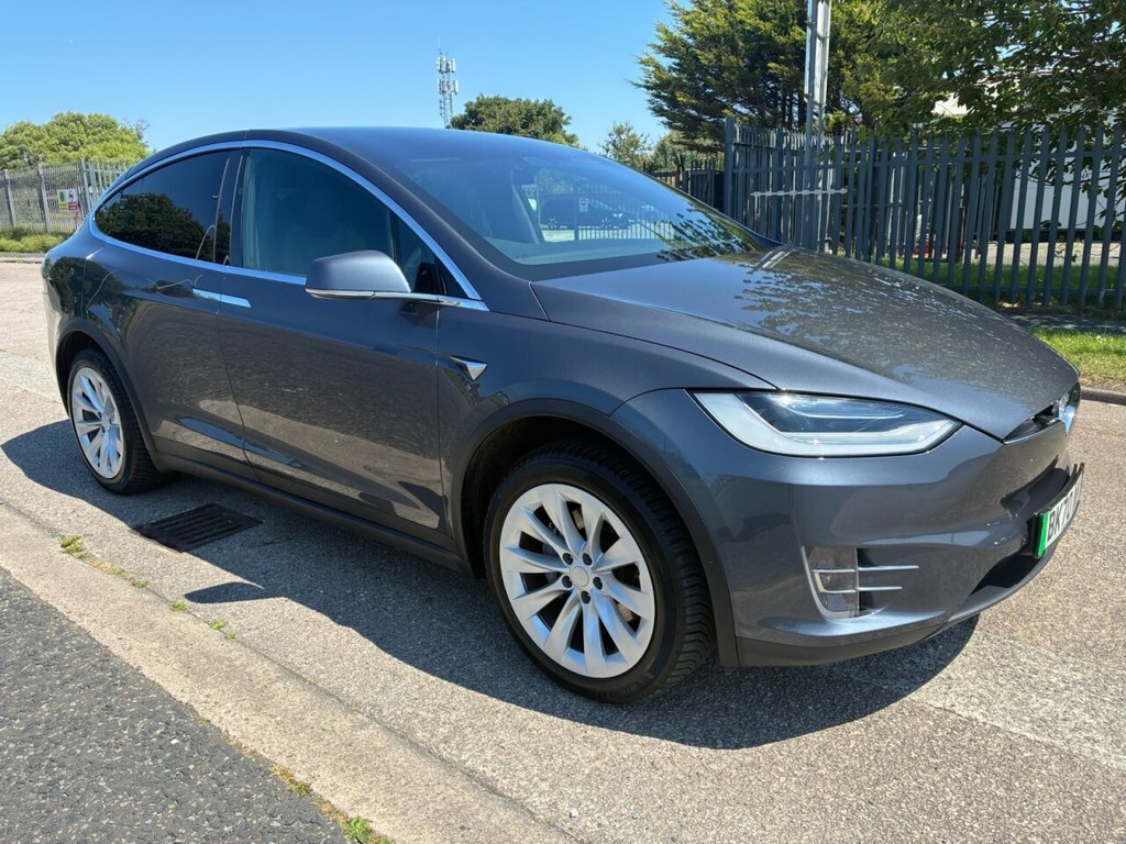 Tesla Model X Suv Grey #2