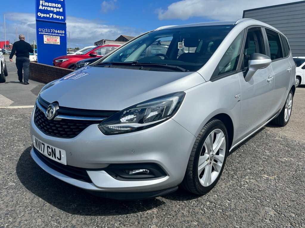 Vauxhall Zafira Tourer 1.4L Sri Silver #2