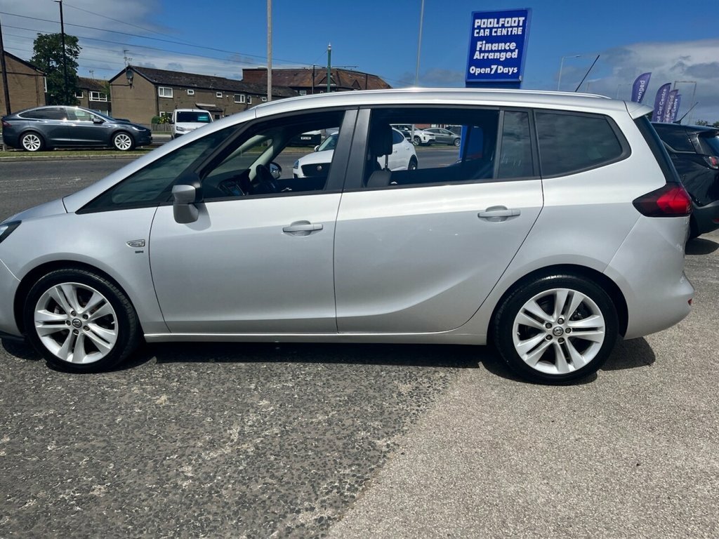 Vauxhall Zafira Tourer 1.4L Sri Silver #5