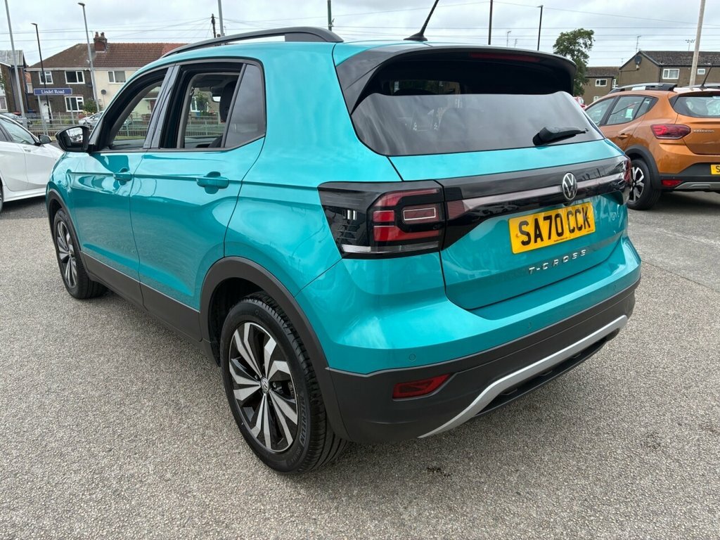 Volkswagen T-Cross 1L Se Blue #3