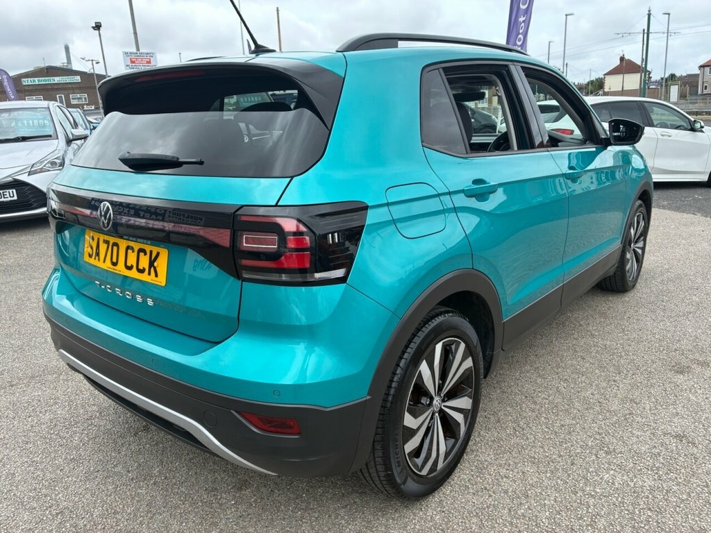 Volkswagen T-Cross 1L Se Blue #5