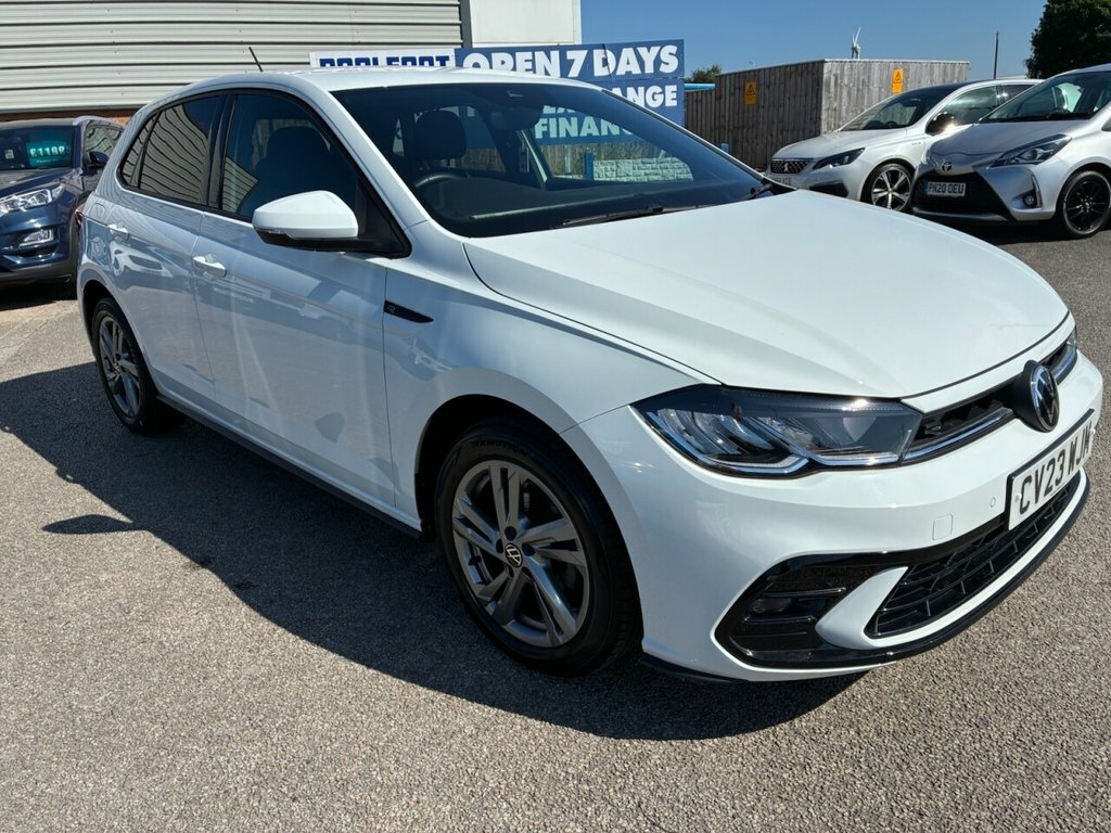 Volkswagen Polo 1L R-line CV23WJM White #2