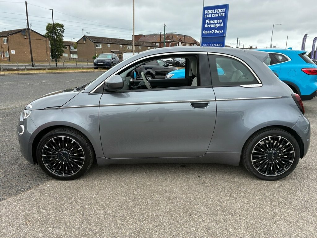 Fiat 500E Hatchback Grey #5