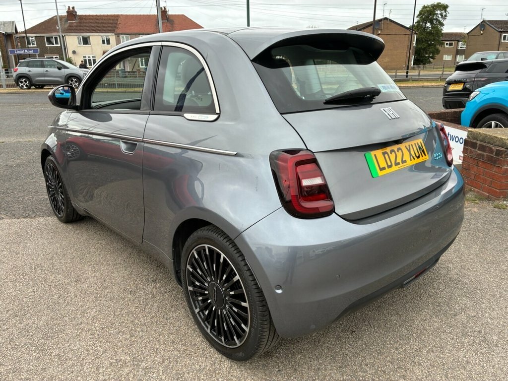 Fiat 500E Hatchback Grey #3