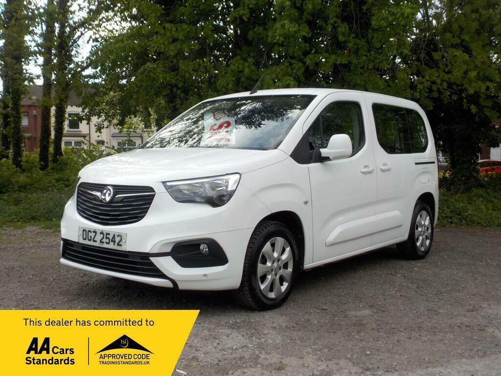 Vauxhall Combo Life 1.5 Turbo D Blueinjection Energy Euro 6 S S OGZ2542 Blue