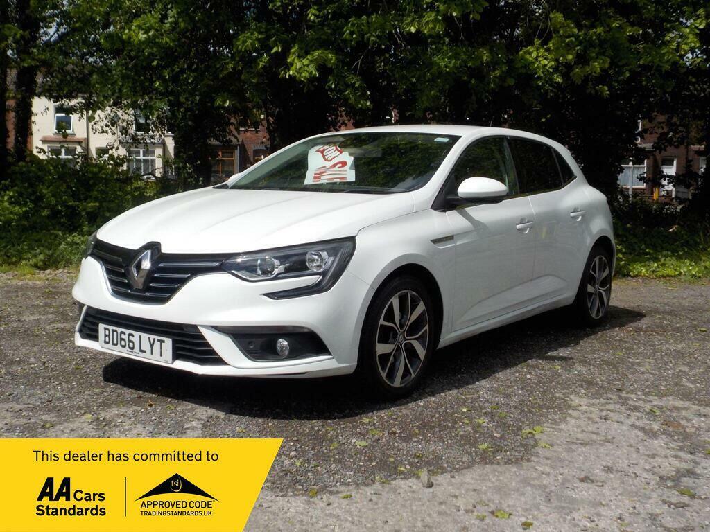 Renault Megane 1.5 Dci Dynamique S Nav Euro 6 S S White