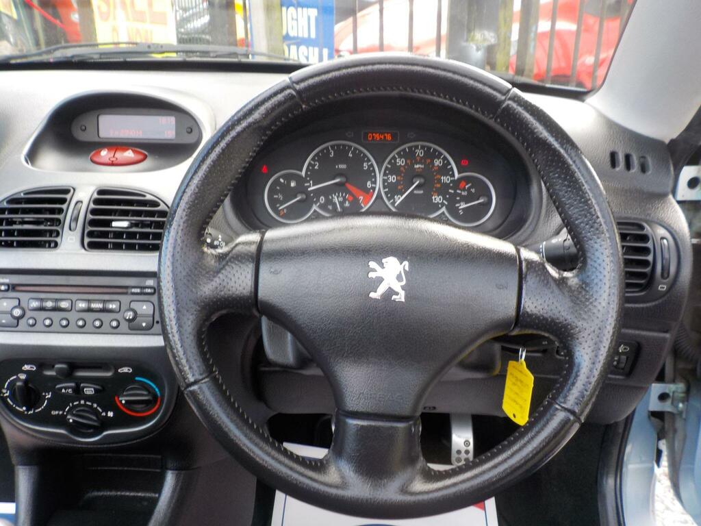 Peugeot 206 CC 1.6 16V Quiksilver Silver #16