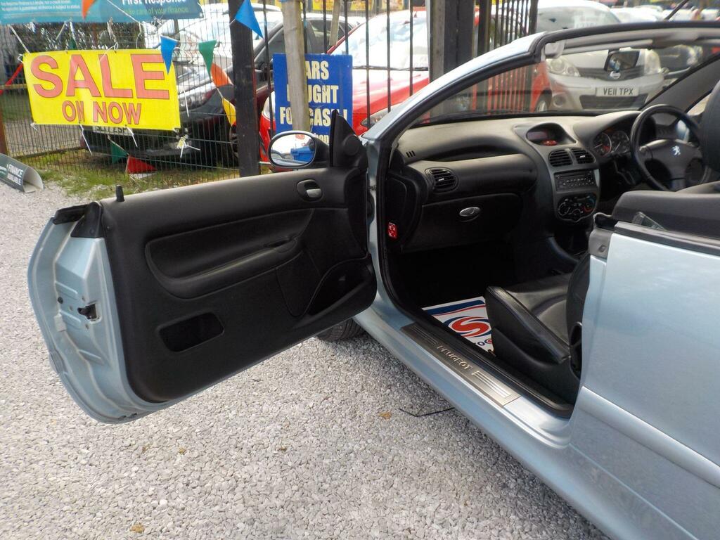 Peugeot 206 CC 1.6 16V Quiksilver Silver #23