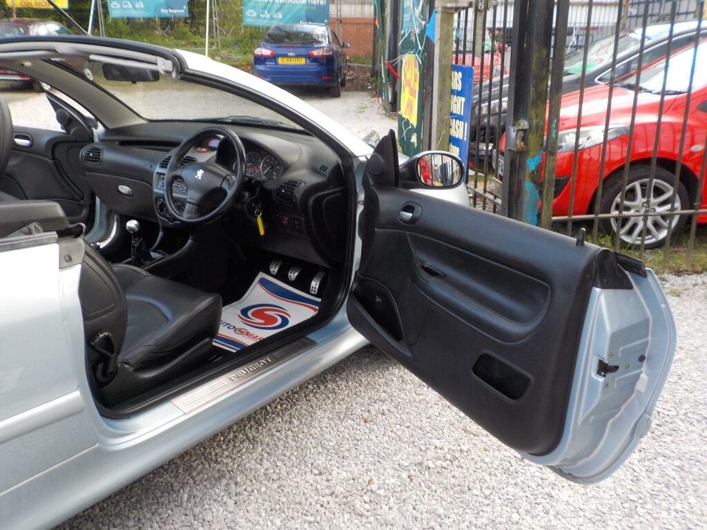 Peugeot 206 CC 1.6 16V Quiksilver Silver #20