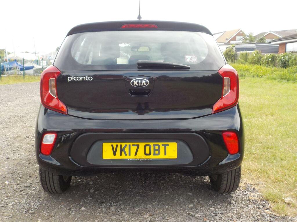 Kia Picanto 1.0 2 Euro 6 Black #4