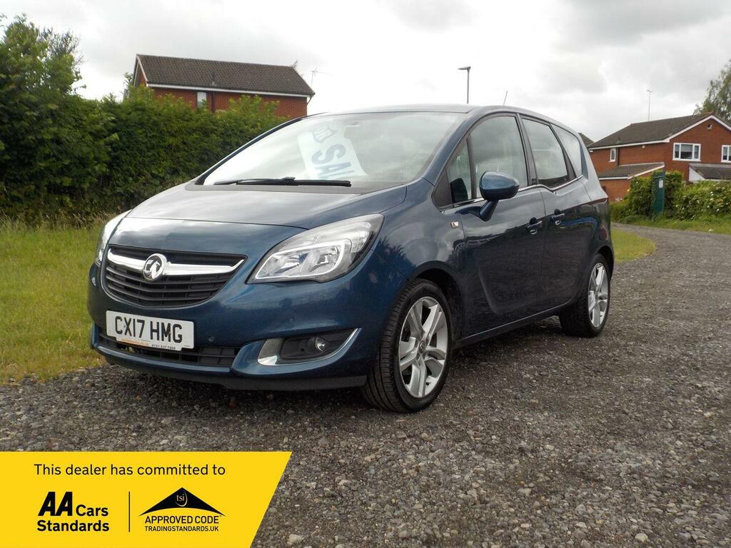 Vauxhall Meriva 1.4I Tech Line Euro 6 Black