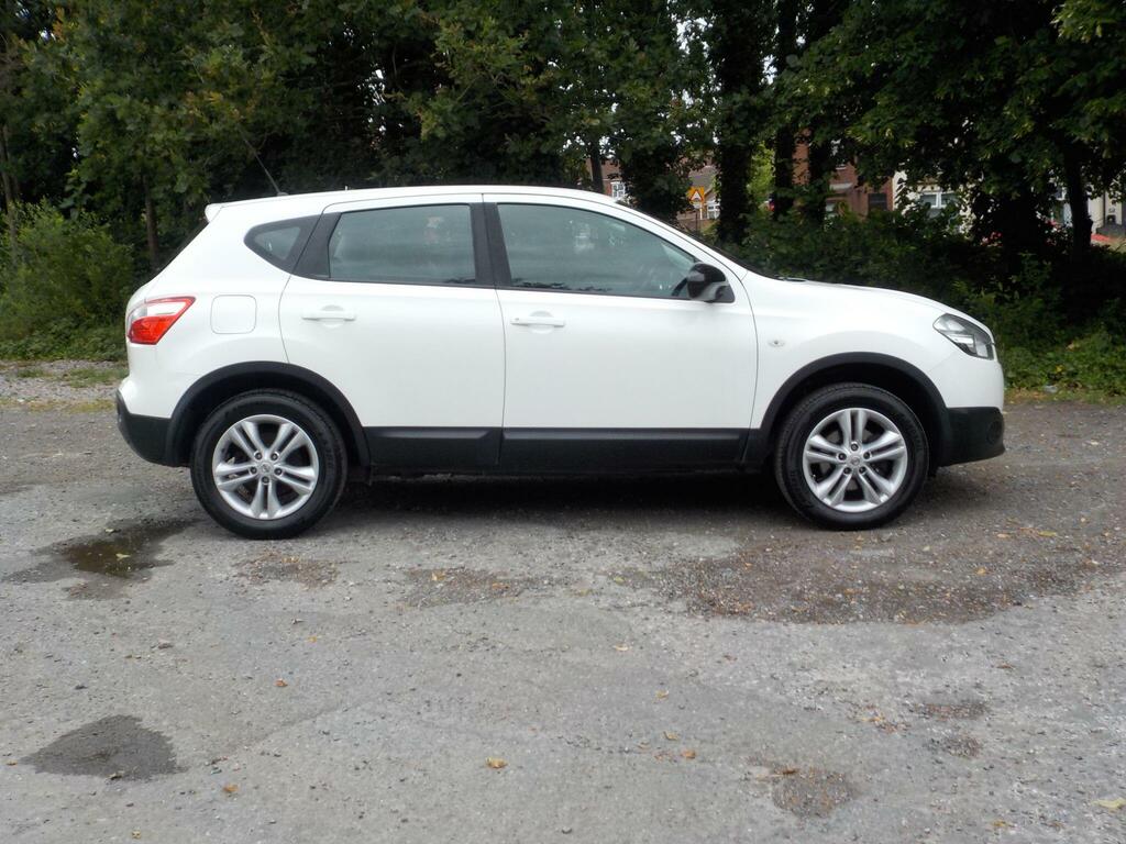 Nissan Qashqai 1.6 Acenta 2Wd Euro 5 S S White #6