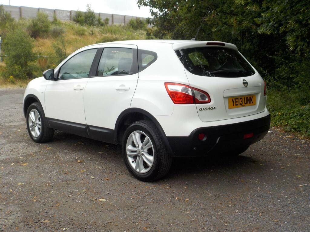 Nissan Qashqai 1.6 Acenta 2Wd Euro 5 S S White #3