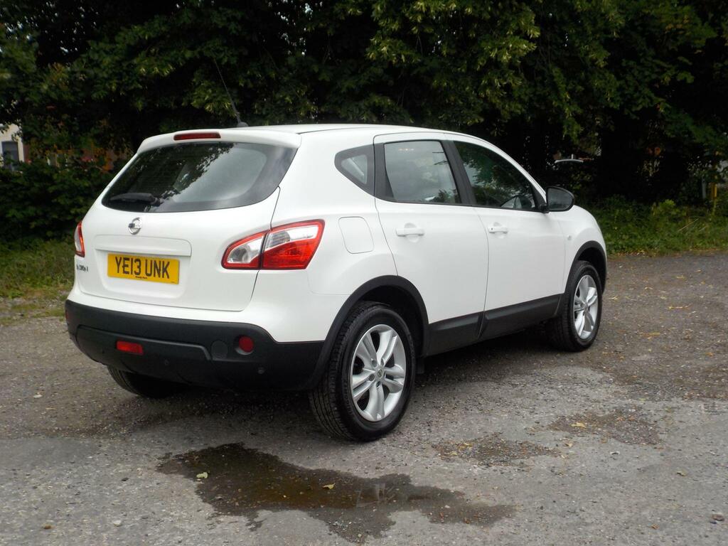 Nissan Qashqai 1.6 Acenta 2Wd Euro 5 S S White #5