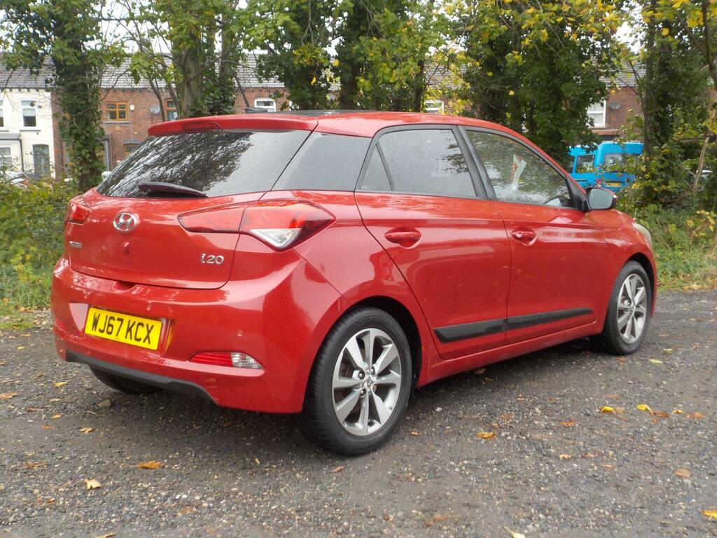 Hyundai I20 1.2 Premium Se Nav Euro 6 Red #5