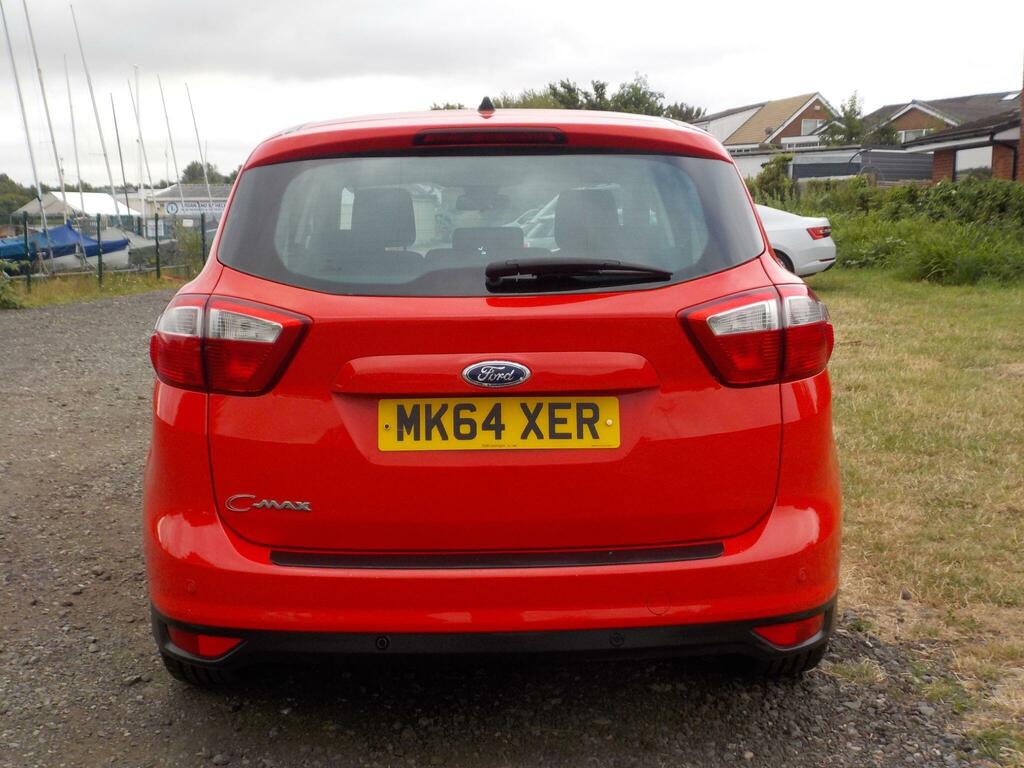 Ford C-Max 1.6 Tdci Zetec Euro 5 Red #4