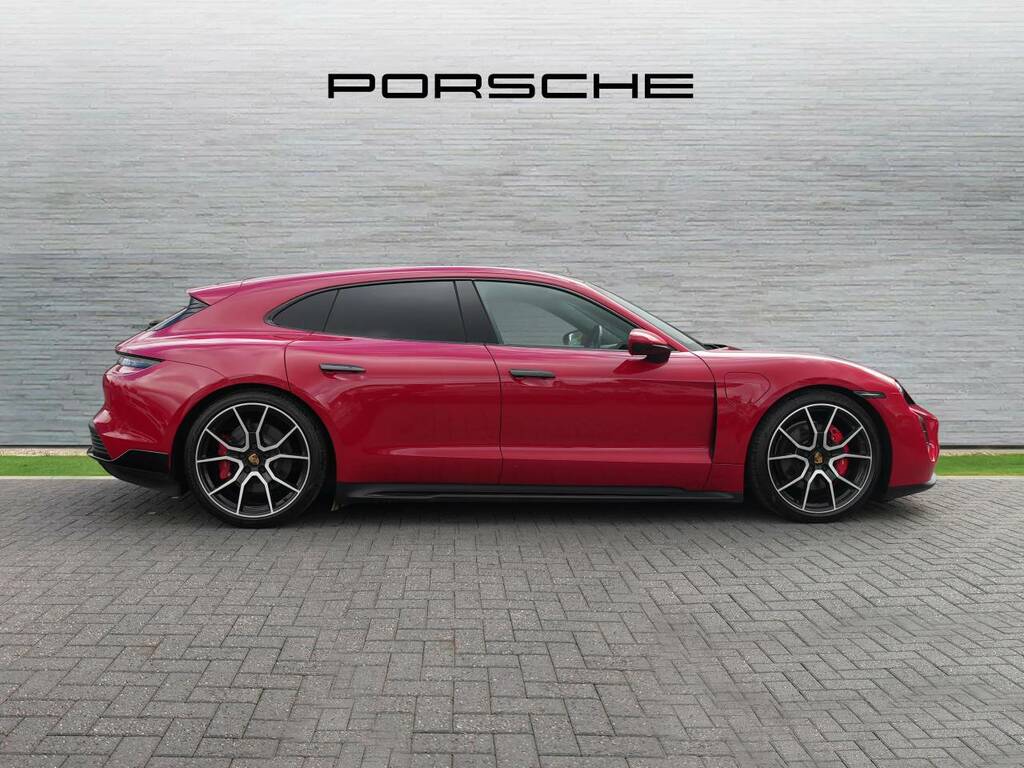 Porsche Taycan 4S Sport Turismo My23 Red #3