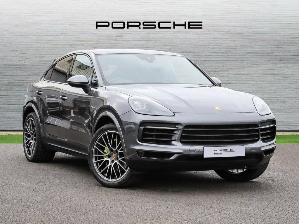 Porsche Cayenne E-hybrid Coupe Grey