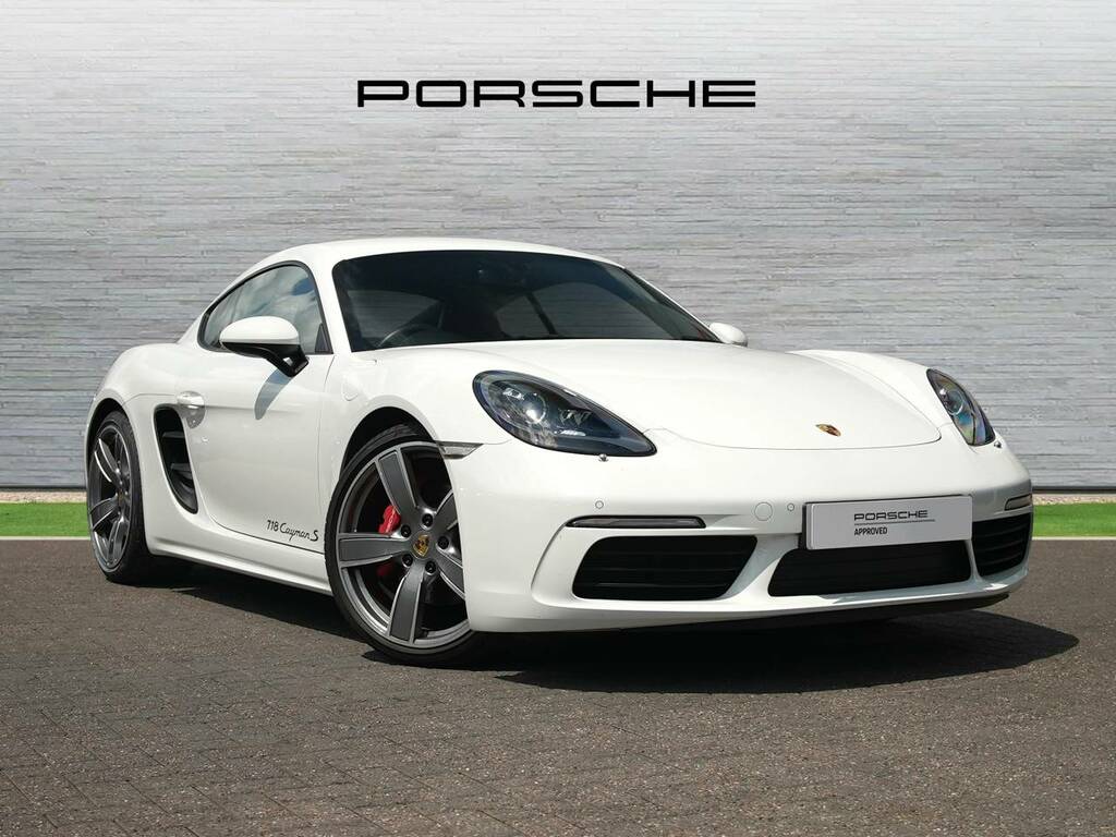 Porsche 718 Cayman S White