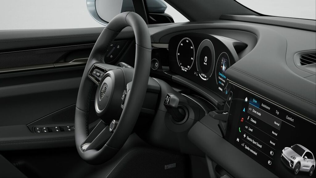 Porsche Macan Turbo Electric Grey #3