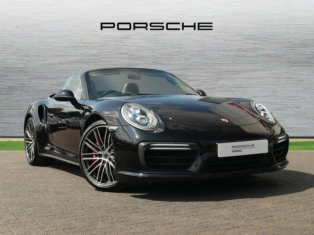 Porsche 911 Turbo Cabriolet Black
