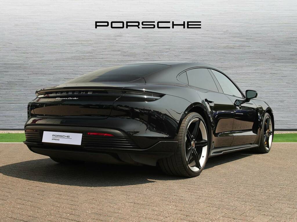 Porsche Taycan Turbo Black #2