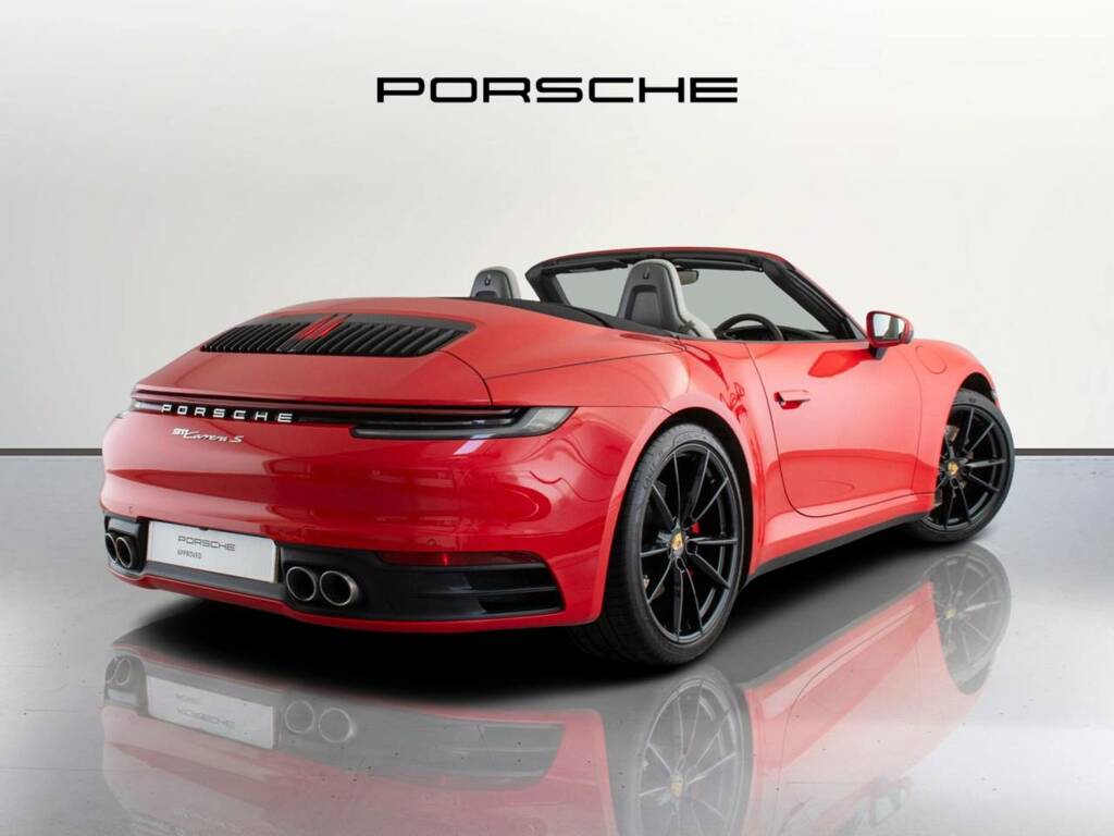 Porsche 911 Carrera S Cabriolet Red #3