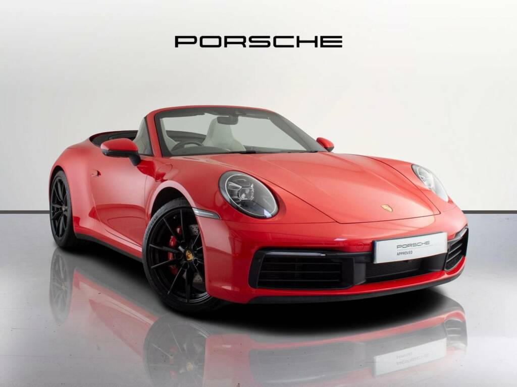 Porsche 911 Carrera S Cabriolet Red