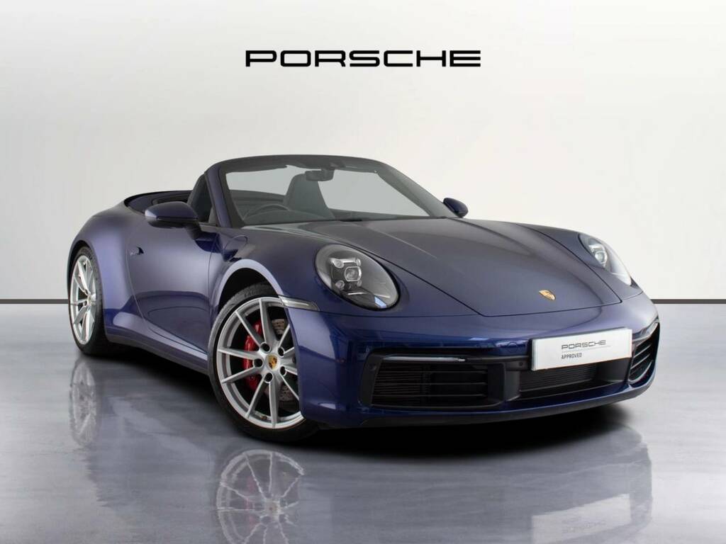 Porsche 911 Carrera S Cabriolet Blue