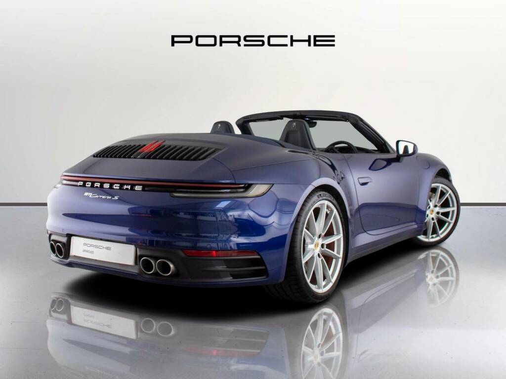 Porsche 911 Carrera S Cabriolet Blue #3