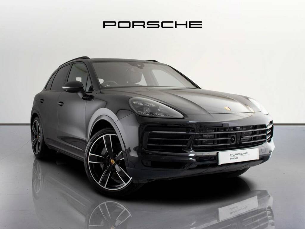 Porsche Cayenne S Platinum Edition My23 Black