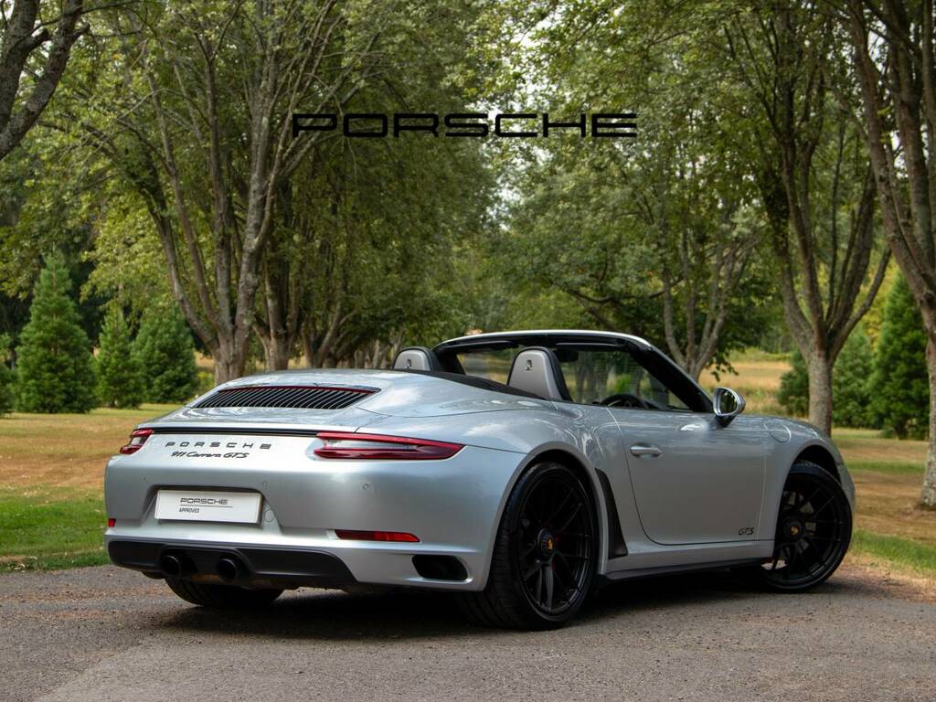 Porsche 911 Carrera Gts Cabriolet Silver #3