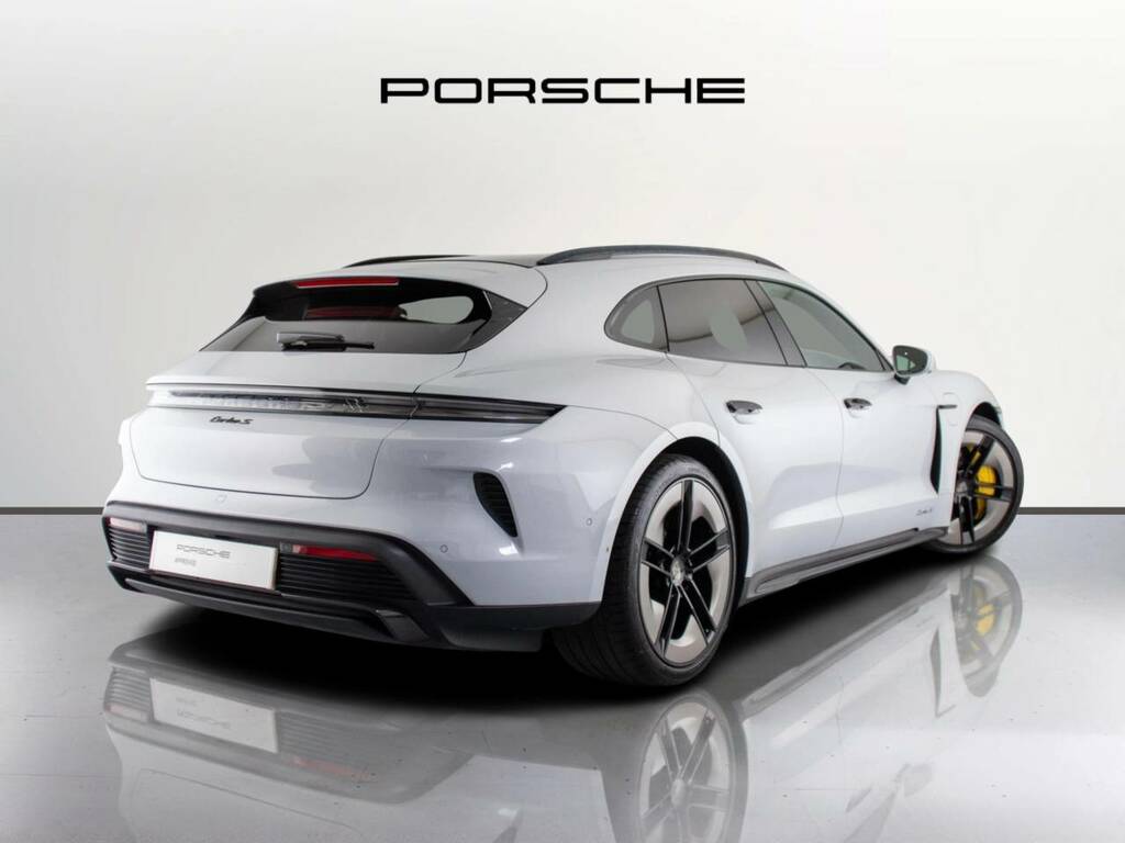 Porsche Taycan Turbo S Sport Turismo Grey #3