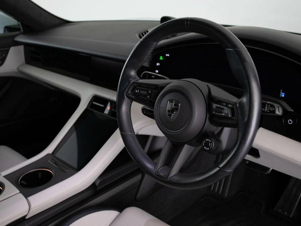 Porsche Taycan Turbo S Sport Turismo Grey #4