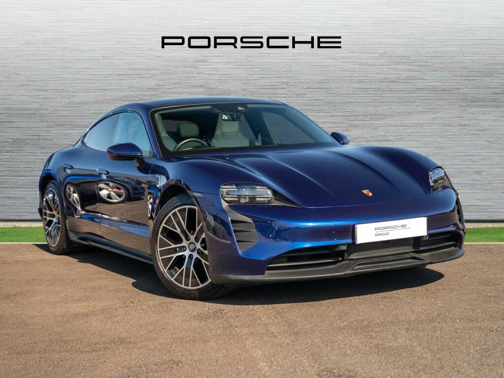 Porsche Taycan 4S My22 Blue