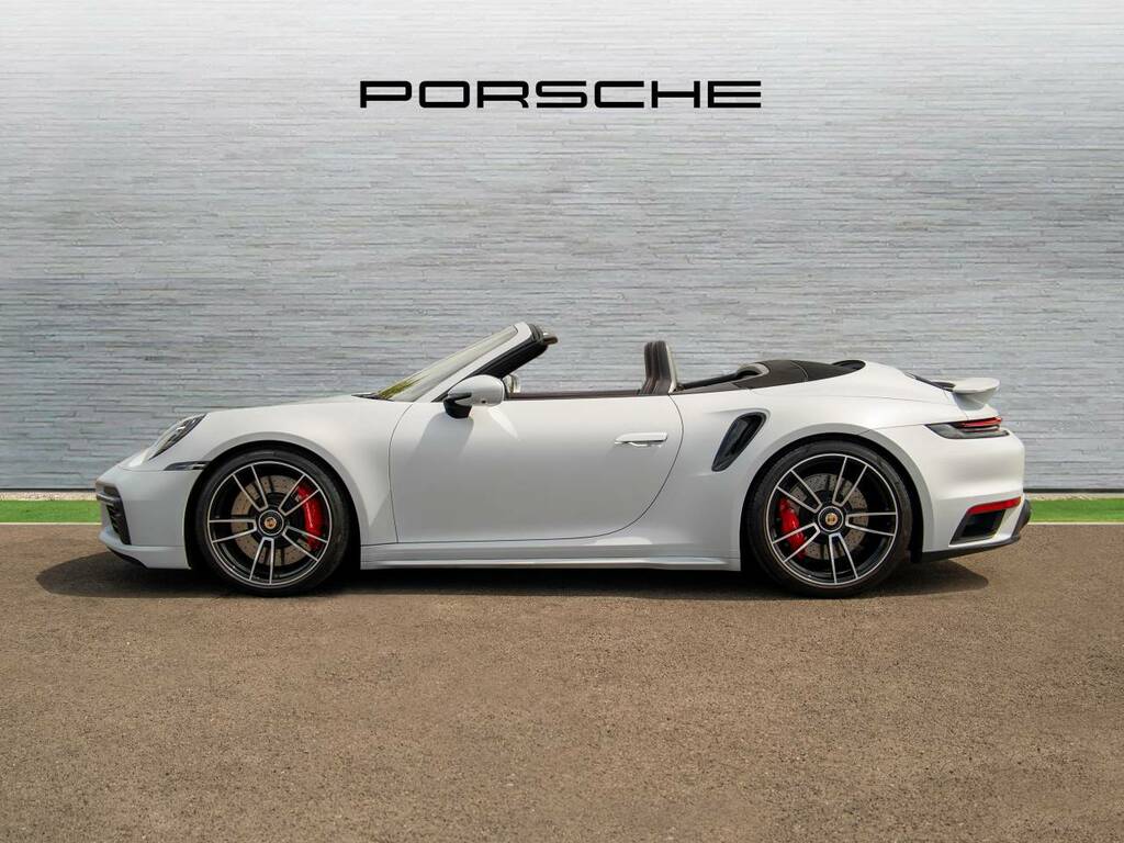 Porsche 911 Turbo Cabriolet My24 Grey #2