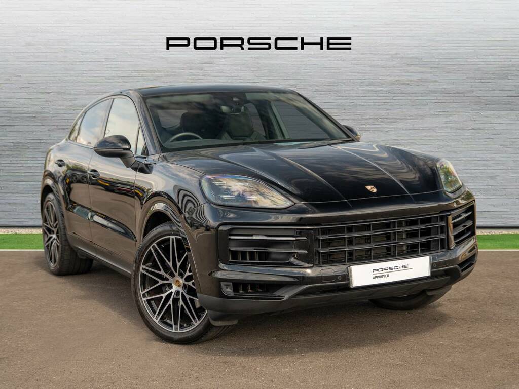 Porsche Cayenne Coup233 My24 Black