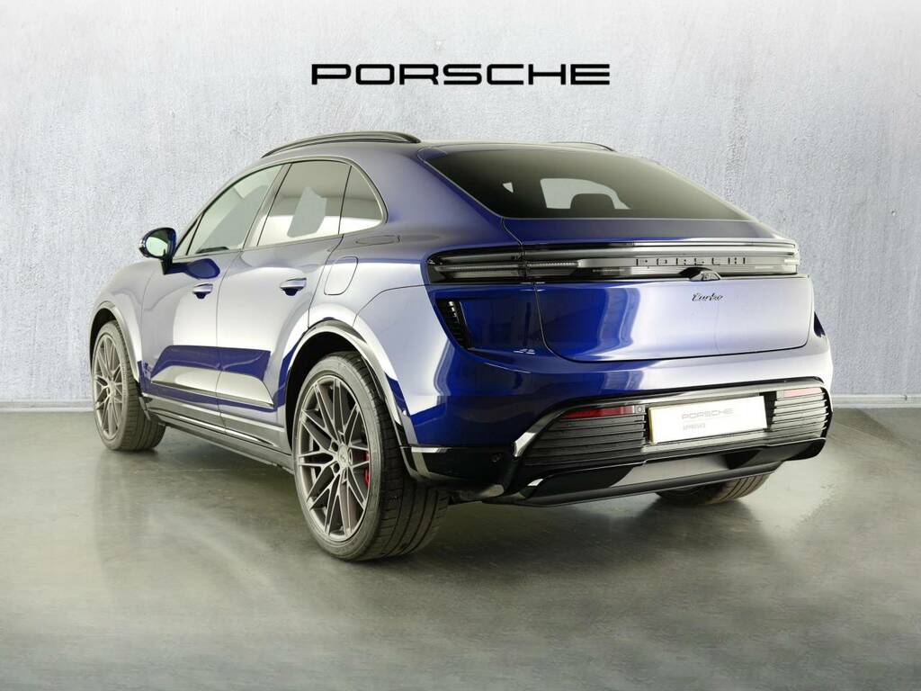 Porsche Macan Turbo Electric Blue #3