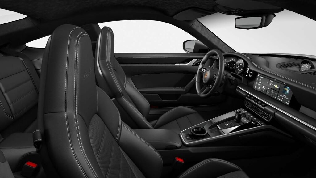 Porsche 911 Turbo S Black #2