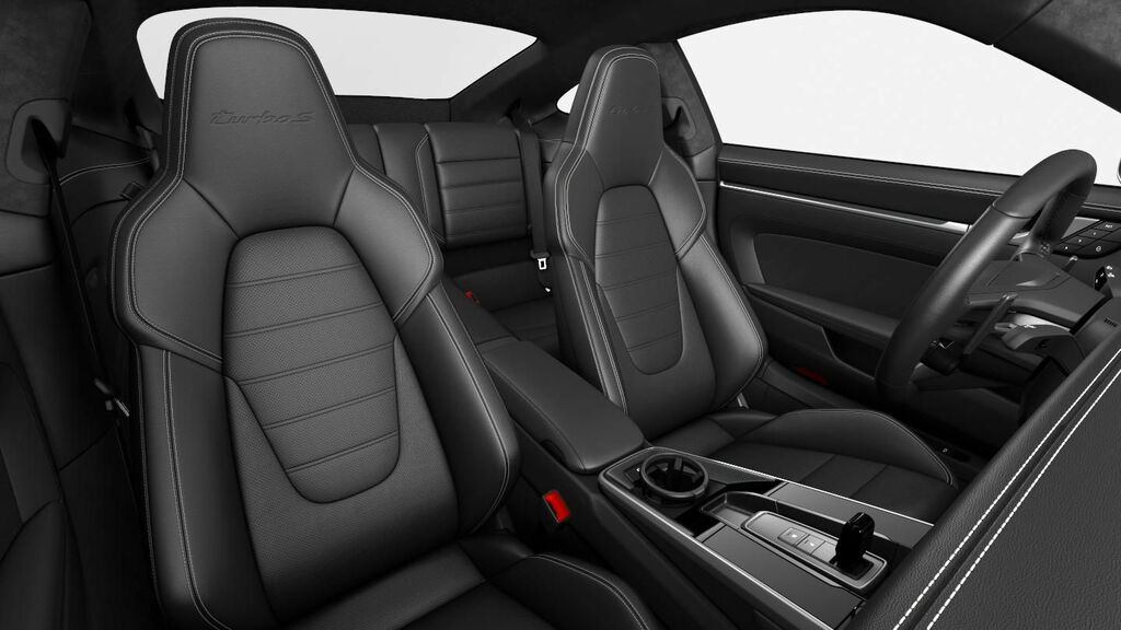 Porsche 911 Turbo S Black