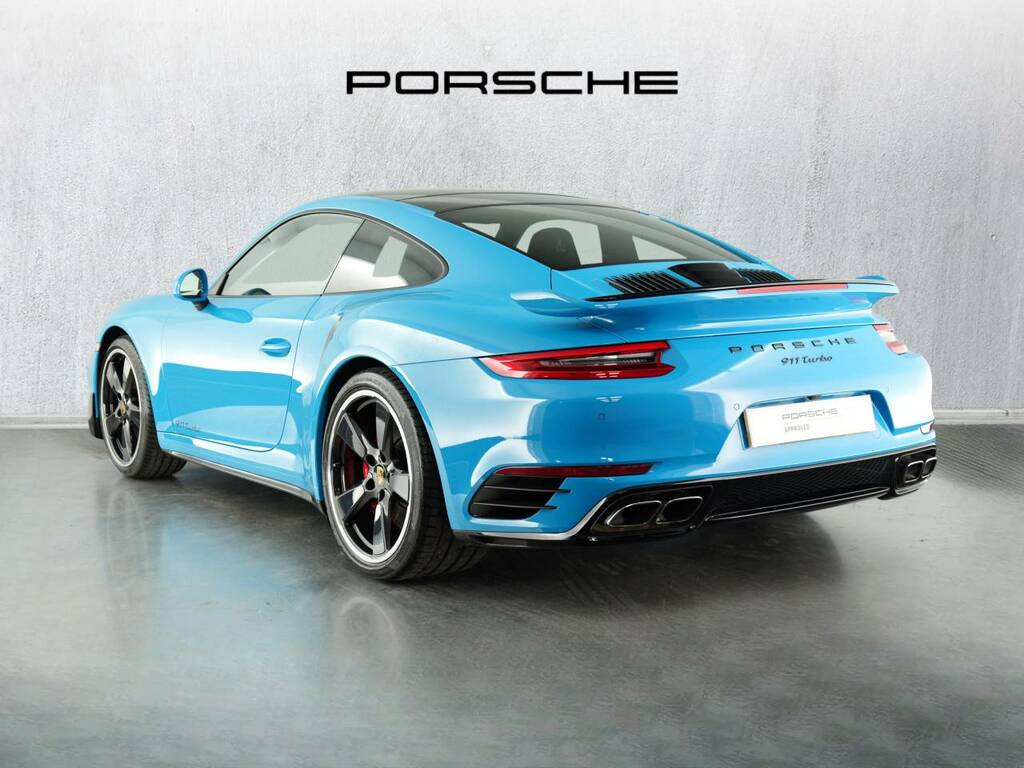 Porsche 911 Turbo Blue #3