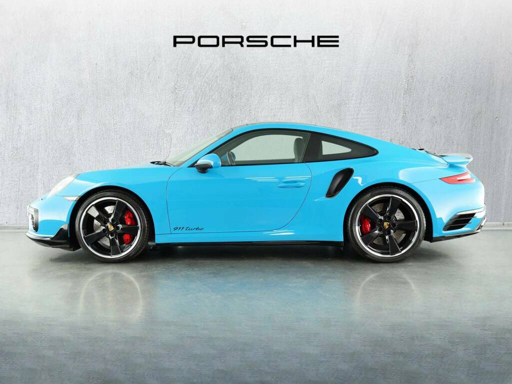 Porsche 911 Turbo Blue #2