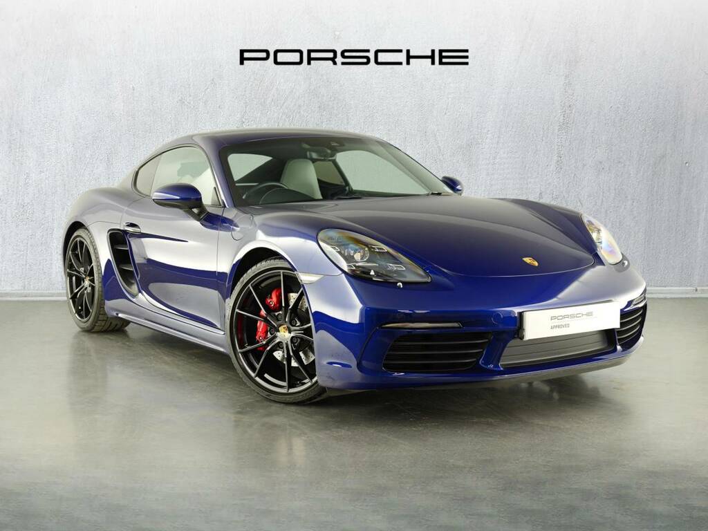 Porsche 718 Cayman S Blue