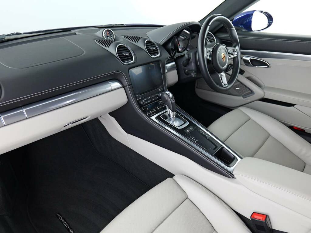 Porsche 718 Cayman S Blue #4