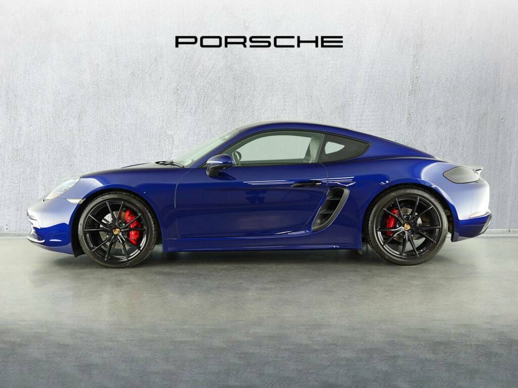 Porsche 718 Cayman S Blue #2