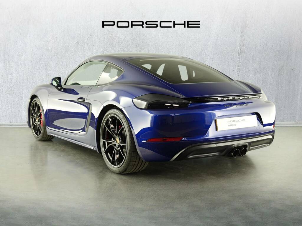 Porsche 718 Cayman S Blue #3