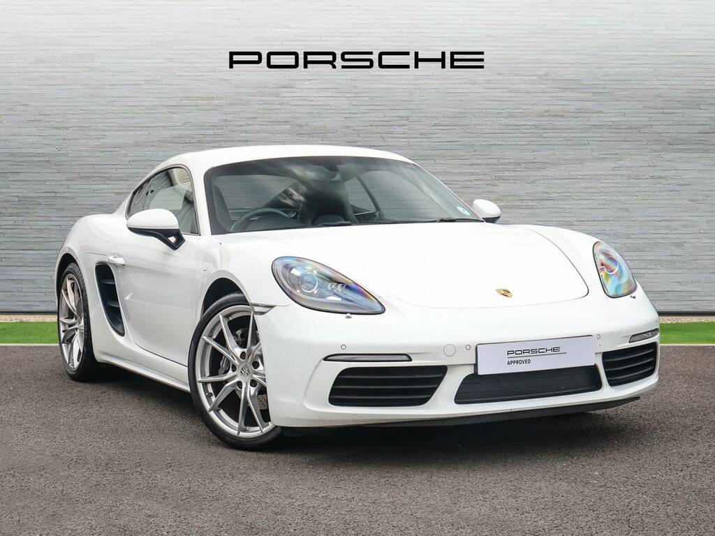Porsche 718 Cayman Coupe White