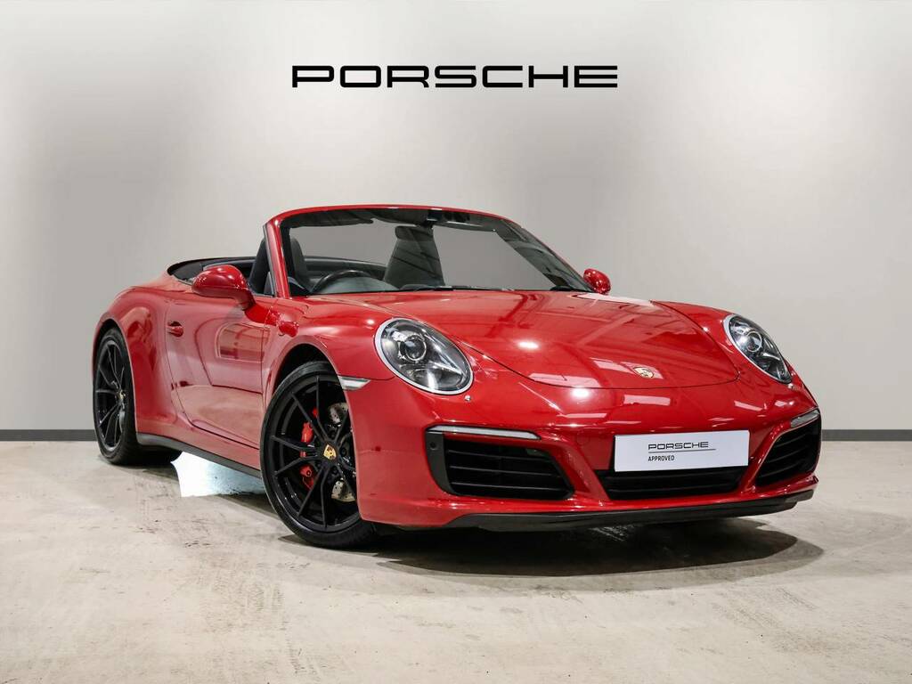 Porsche 911 Carrera 4S Cabriolet Red