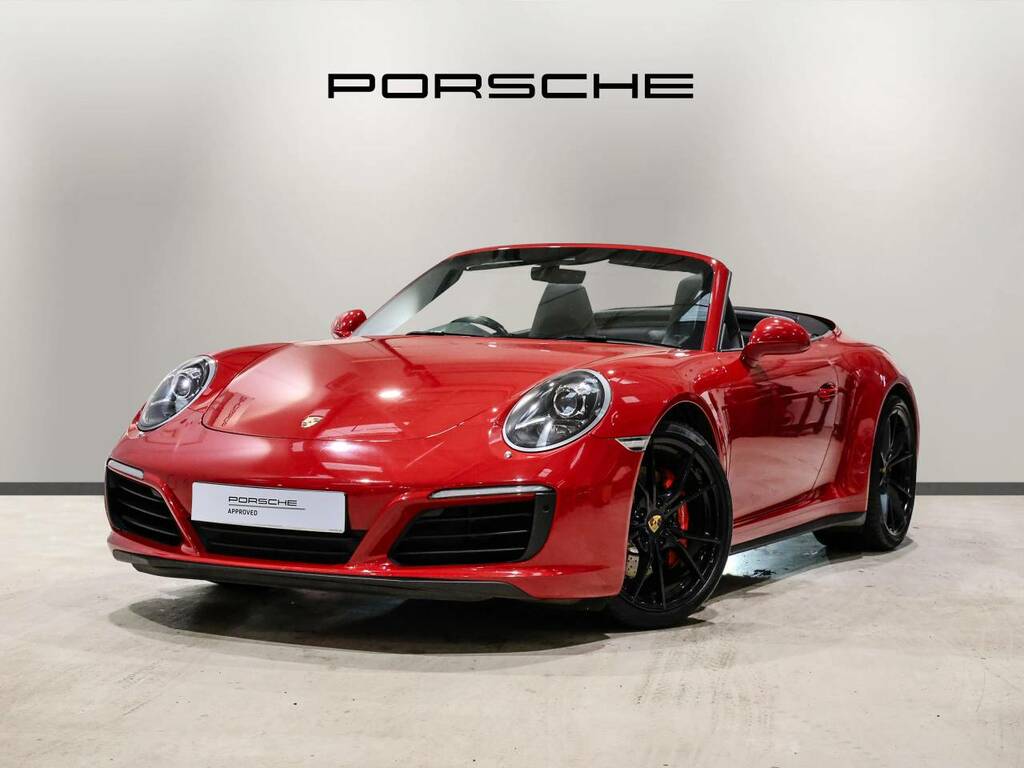 Porsche 911 Carrera 4S Cabriolet Red #2