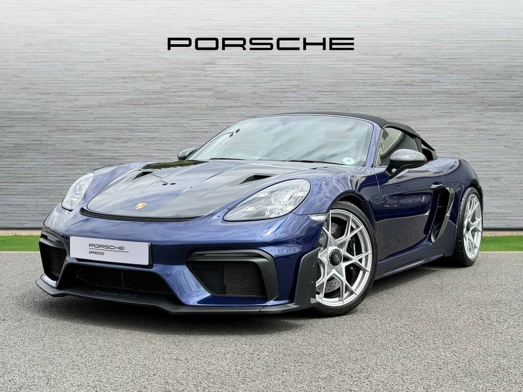 Porsche 718 Spyder Rs Blue #2